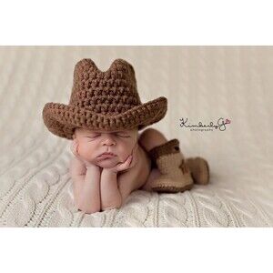 Princess Paradise Baby Cowboy or Cowgirl Set-Includes Cowboy Hat & Cowboy